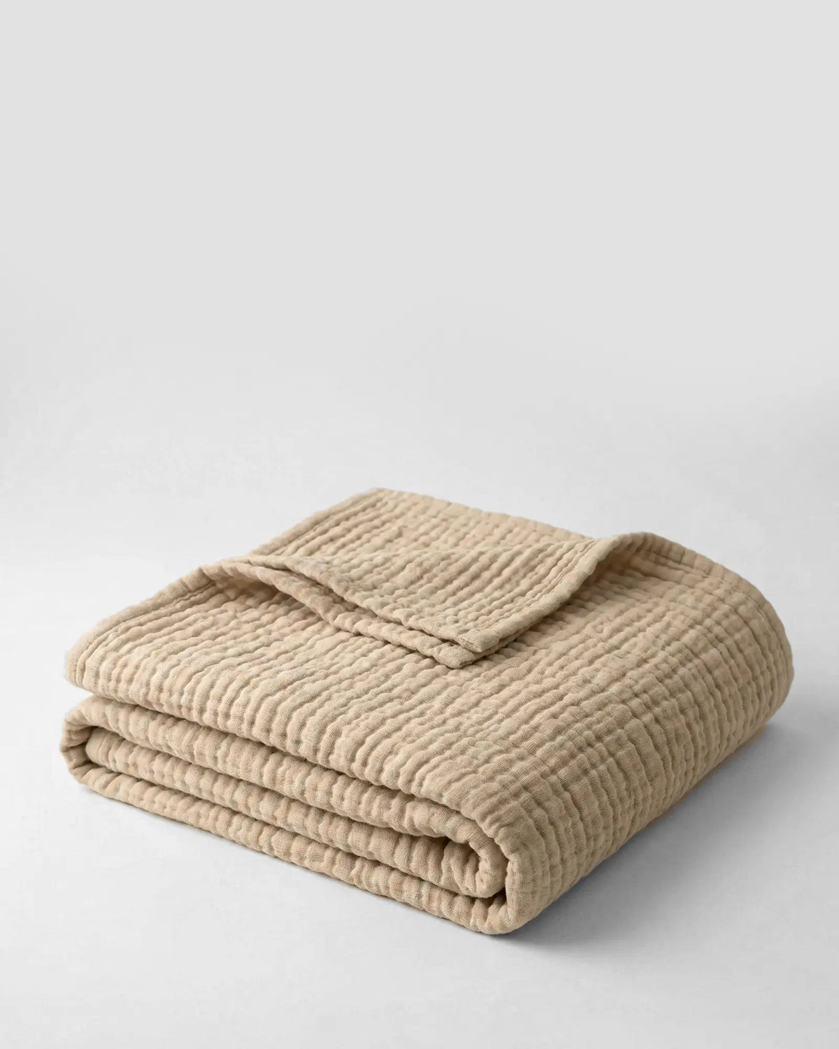 Nuvlie Muslin Blanket in Dune